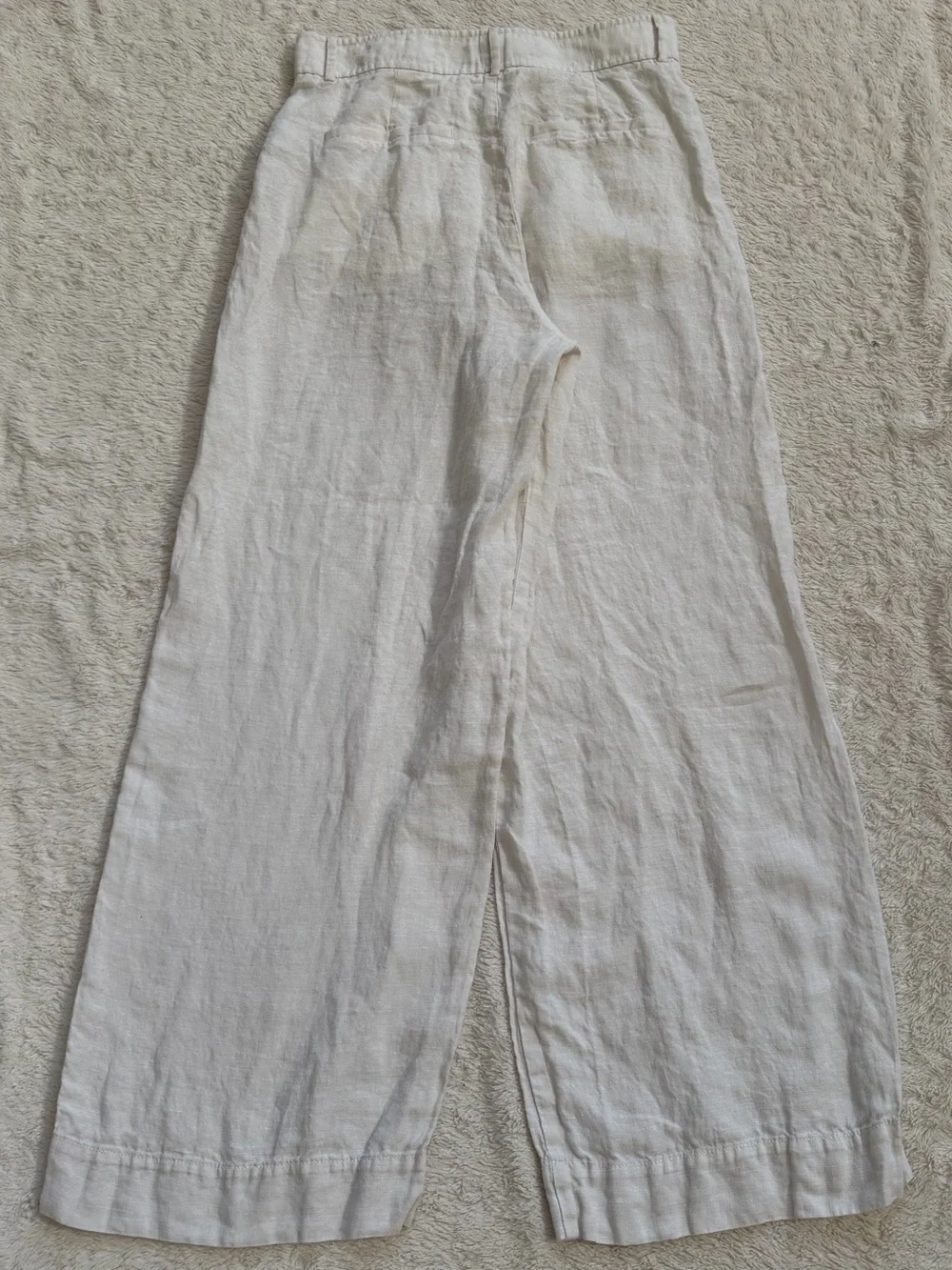Everlane The Linen Way-High Drape Pant NWOT